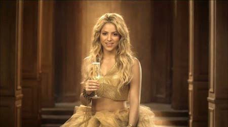 Shakira y Freixenet