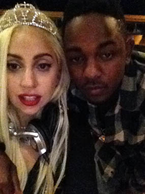 Lady GaGa y Kendrick Lamar