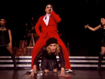 Madonna y PSY