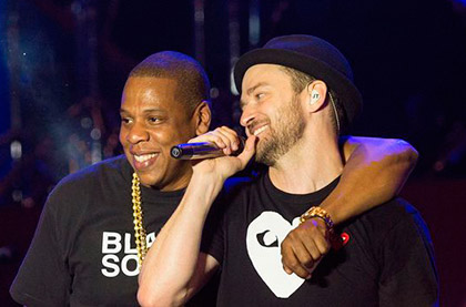 Jay Z y Justin Timberlake