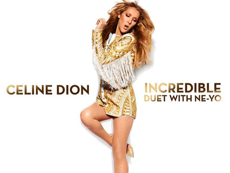 Céline Dion y Ne-Yo publican el vídeoclip de 'Incredible'