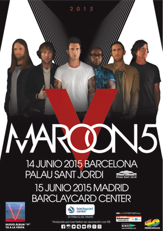 Nueva gira mundial de Maroon 5