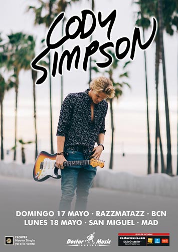 Concierto de Cody Simpson en Barcelona