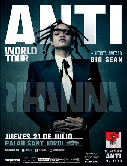 Concierto de Rihanna en Barcelona