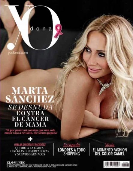 Marta Sánchez desnuda