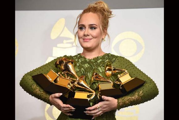 Adele en los Grammys