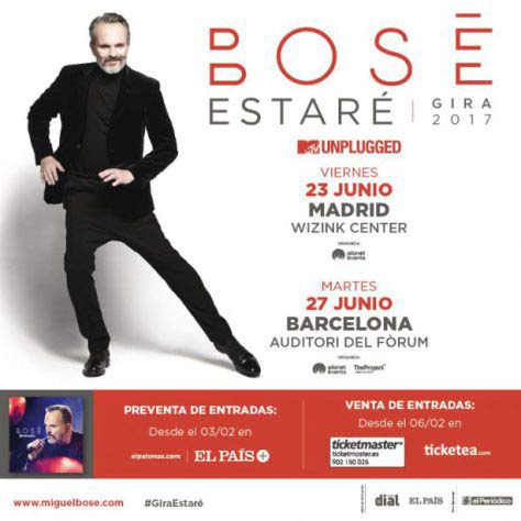 Nueva gira de Miguel Bosé