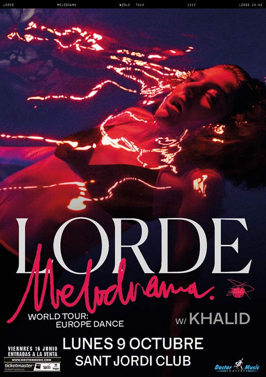 Nuevo concierto de Lorde en Barcelona
