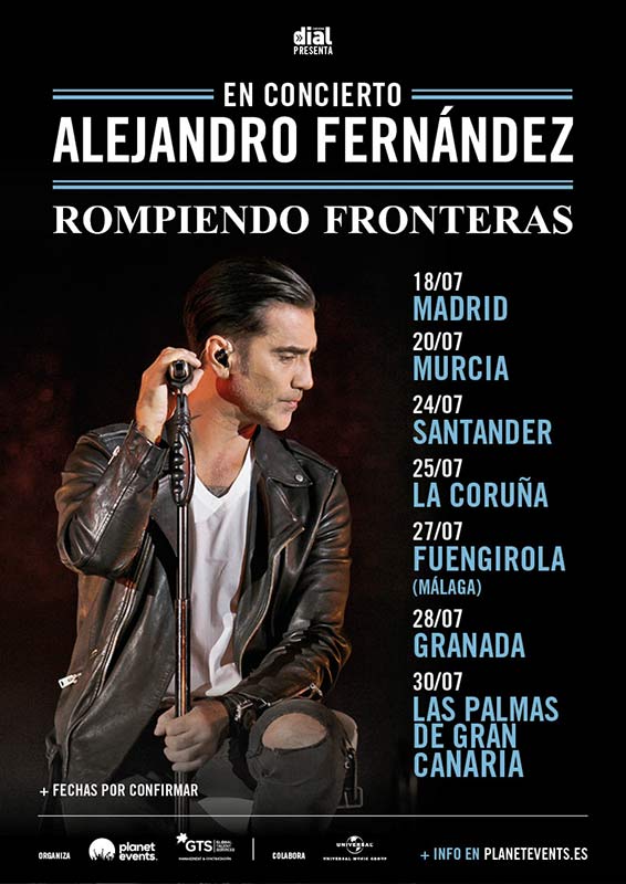 Nueva gira de Alejandro Fernández