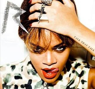 Rihanna presenta la portada oficial de su nuevo disco, 'Talk That Talk' |  Popelera