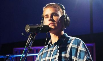 Justin Bieber en Live Lounge