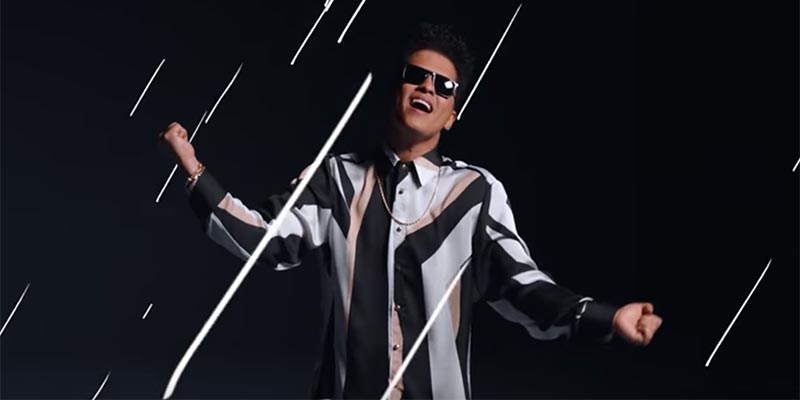 Nuevo videoclip de Bruno Mars