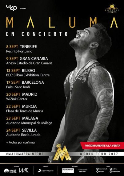 Nueva gira de Maluma