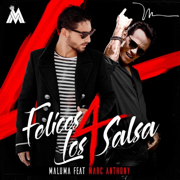 Maluma y Marc Anthony