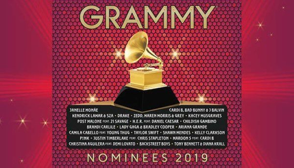 Nominados Grammy 2019