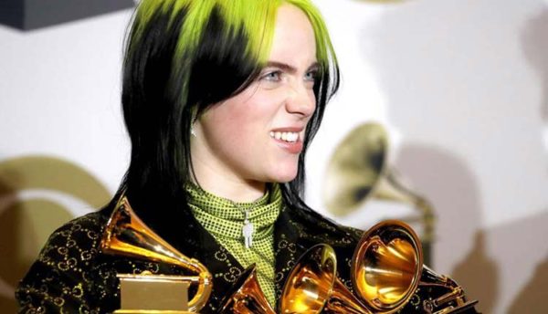 Billie Eilish en los Grammys 2020