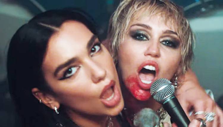Miley Cyrus y Dua LIpa