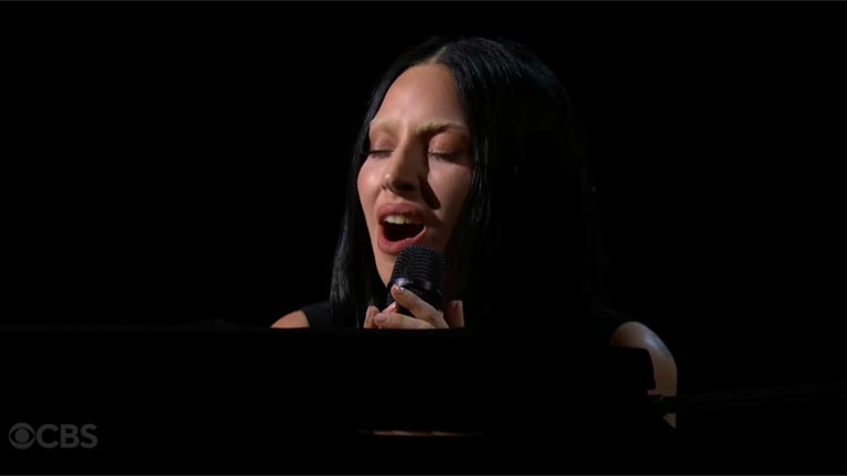 Actuación de Lady Gaga