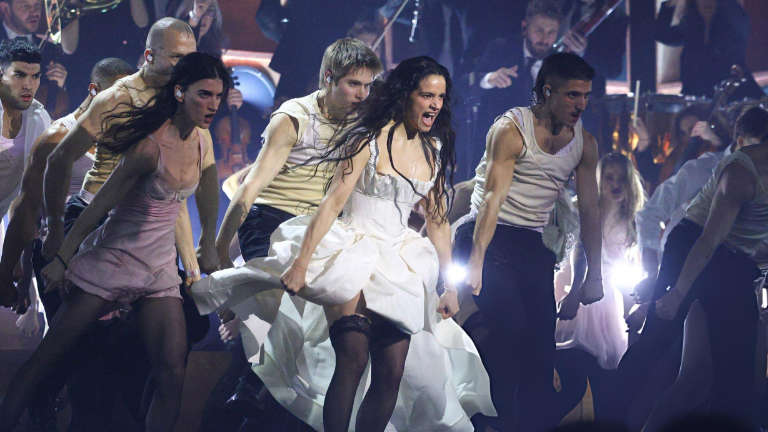 Actuación de Rosalía