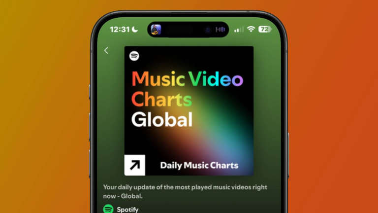 Spotify Music Video Charts